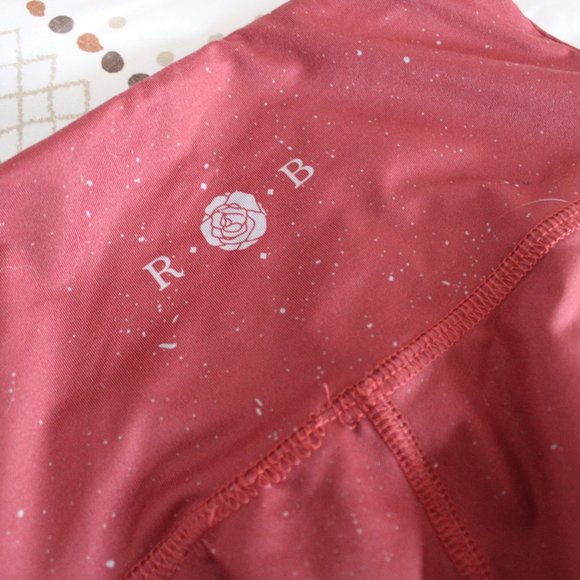 ROSE BUDDHA yoga pants leggings size 0 - Picture 2 of 4